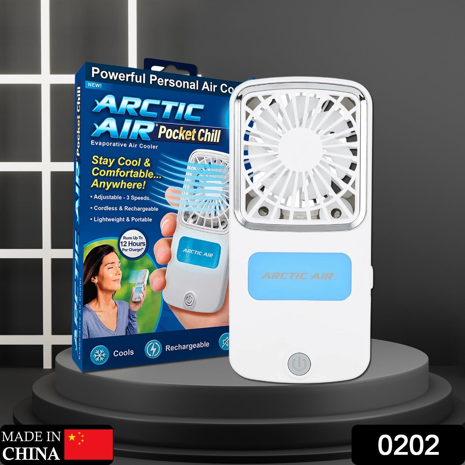 0202 Arctic Air Freedom Portable Personal Air Cooler DeoDap 0202 Arctic Air Freedom Portable Personal Air Cooler DeoDap